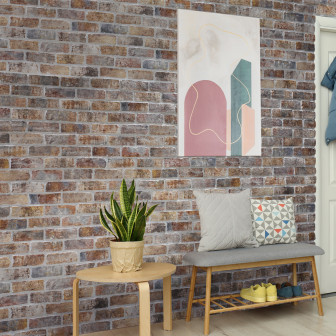 Panou decorativ caramida aparenta Chester Loft, Modulo intr-un interior modern